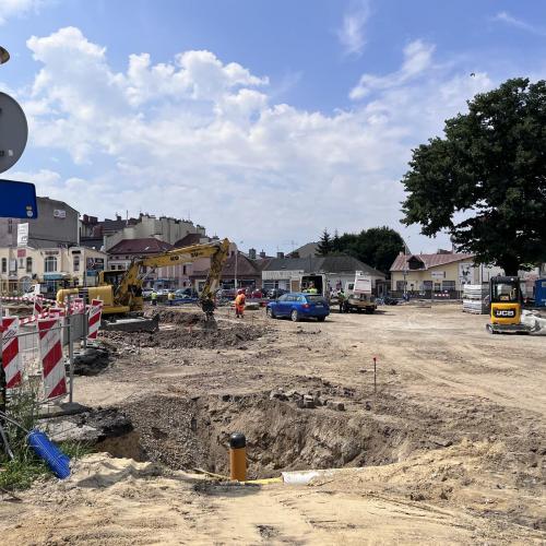 Przebudowa układu dróg w śródmieściu Rzeszowa [3.08.2022] - zdjęcie 1