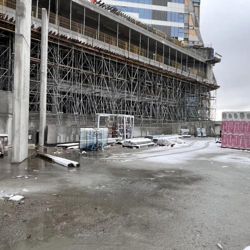 Olszynki Park w budowie [styczeń 2023] - zdjęcie 8