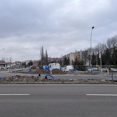Rozbudowa skrzyżowania ul. Lwowskiej i ul. Mieszka I [luty 2023] - zdjęcie 7