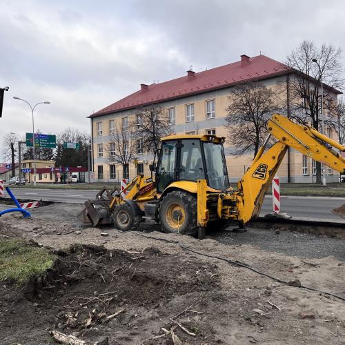 Rozbudowa skrzyżowania ul. Lwowskiej i ul. Mieszka I [luty 2023] - zdjęcie 11