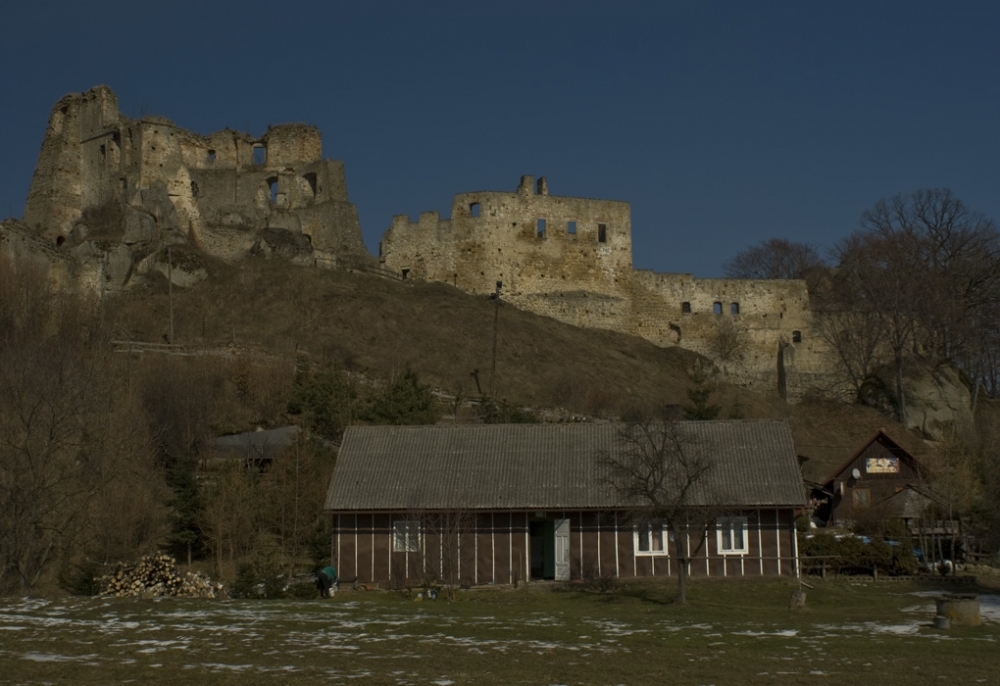 Ruiny zamku Odrzykoń - Podkarpacie, Architektura